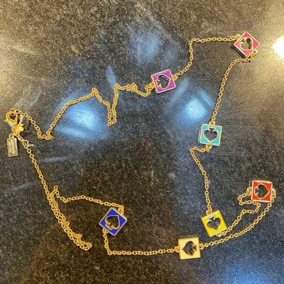 Kate Spade “Spades” Necklace - Picture 2 of 3